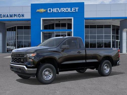 Black 2026 Chevrolet Silverado 1500 WT