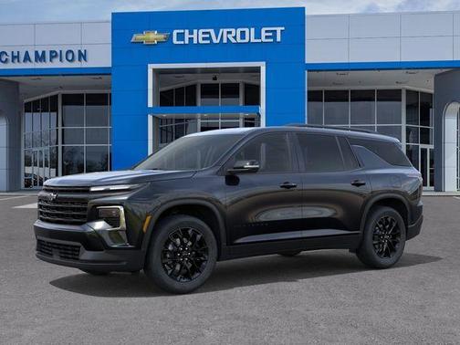 Black 2026 Chevrolet Traverse LT