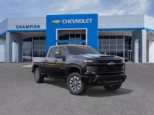 Black 2026 Chevrolet Silverado 2500 Custom