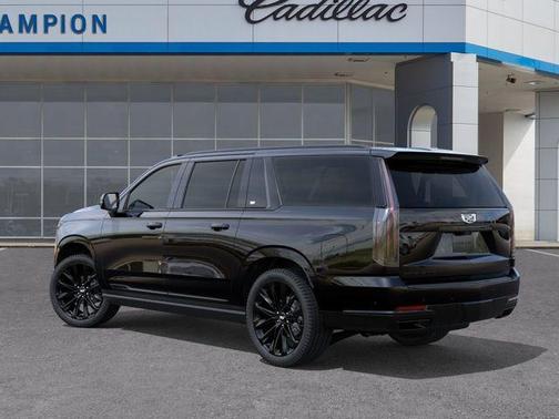 Raven Black 2026 Cadillac Escalade ESV Platinum Sport