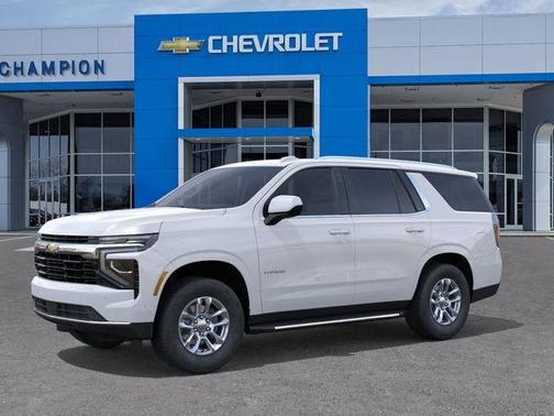 Summit White 2026 Chevrolet Tahoe LS