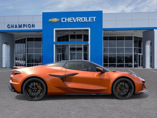 Orange 2026 Chevrolet Corvette Z06