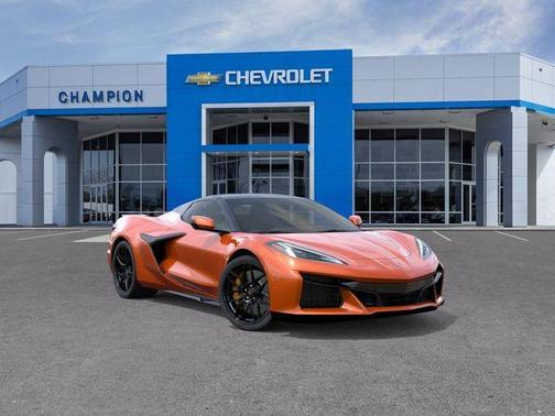 Orange 2026 Chevrolet Corvette Z06