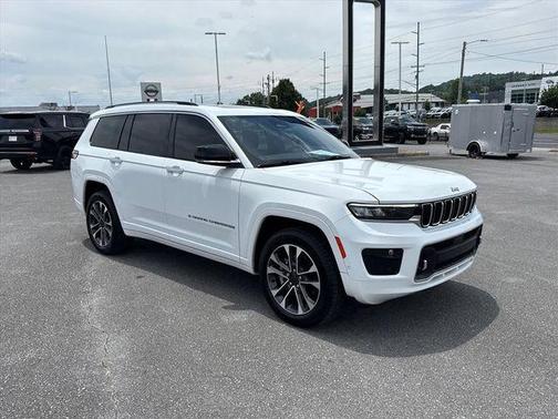Bright White Clearcoat 2021 Jeep Grand Cherokee L Overland