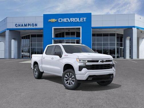 Summit White 2026 Chevrolet Silverado 1500 RST