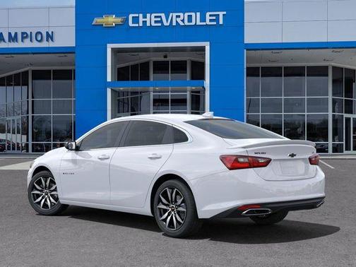 Summit White 2025 Chevrolet Malibu RS