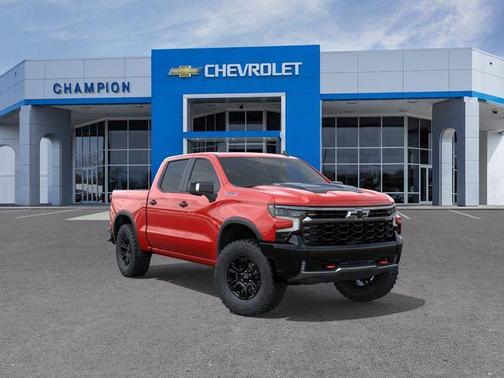 Red 2026 Chevrolet Silverado 1500 ZR2