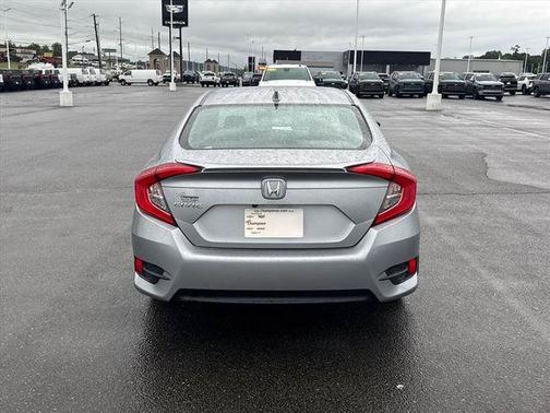 Silver 2018 Honda Civic EX