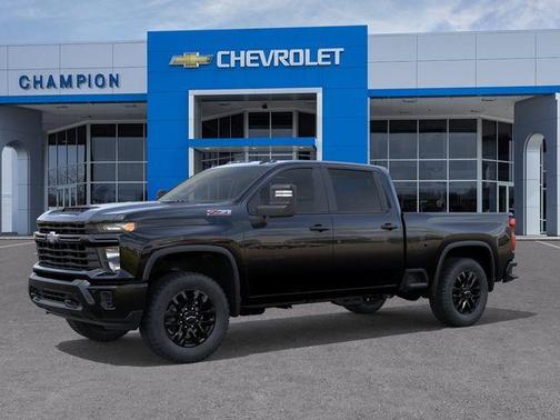 Black 2026 Chevrolet Silverado 2500 Custom
