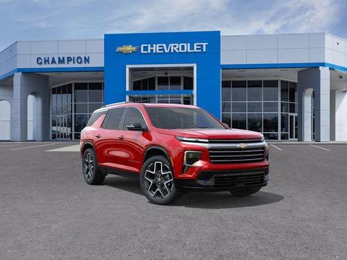 Radiant Red 2026 Chevrolet Traverse High Country