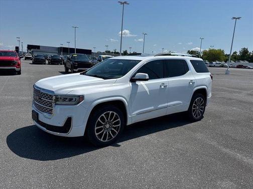 Summit White 2021 GMC Acadia Denali