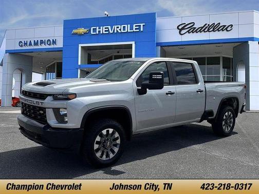 Silver Ice Metallic 2023 Chevrolet Silverado 2500 Custom