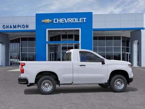 Summit White 2026 Chevrolet Silverado 1500 WT