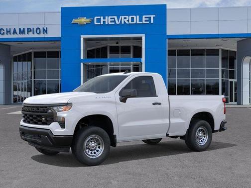 Summit White 2026 Chevrolet Silverado 1500 WT