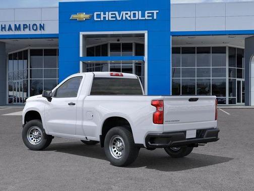 Summit White 2026 Chevrolet Silverado 1500 WT