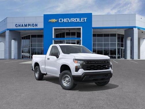 Summit White 2026 Chevrolet Silverado 1500 WT