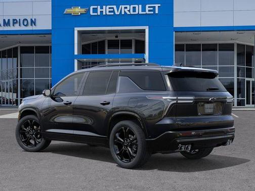 Black Metallic 2027 Chevrolet Traverse RS