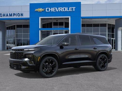 Black Metallic 2027 Chevrolet Traverse RS