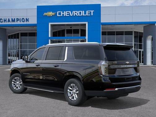 Black 2026 Chevrolet Suburban LT