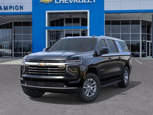Black 2026 Chevrolet Suburban LT