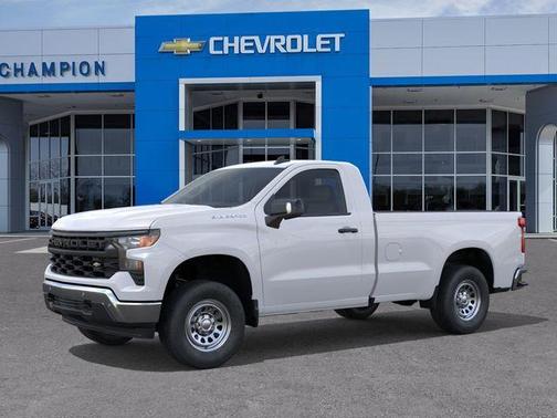 Summit White 2026 Chevrolet Silverado 1500 WT
