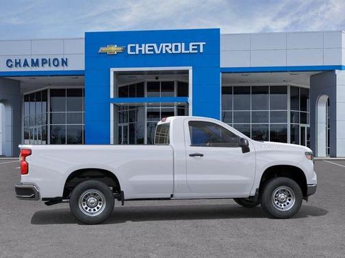 Summit White 2026 Chevrolet Silverado 1500 WT
