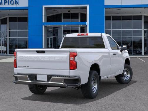 Summit White 2026 Chevrolet Silverado 1500 WT