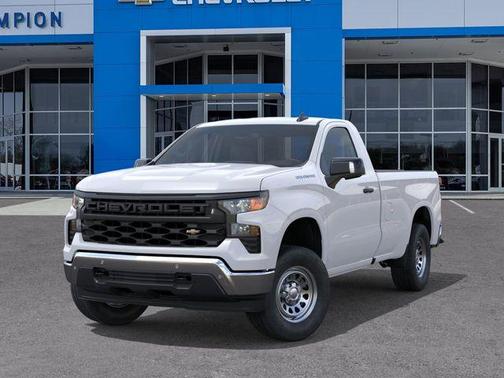 Summit White 2026 Chevrolet Silverado 1500 WT