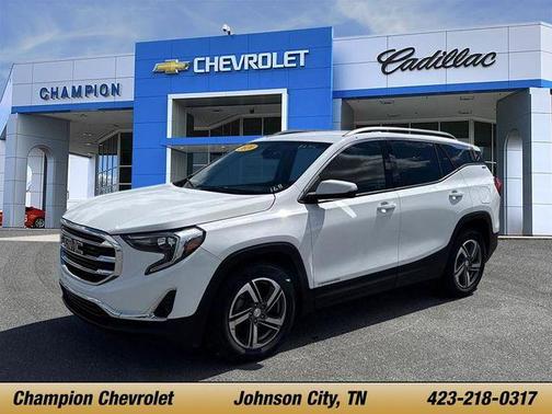 Summit White 2020 GMC Terrain SLT