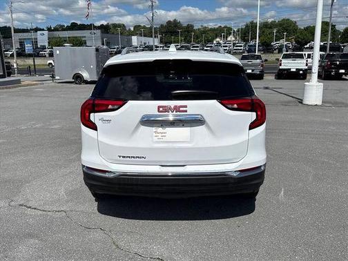 Summit White 2020 GMC Terrain SLT