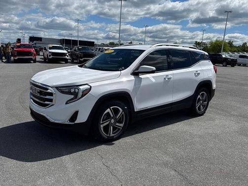 Summit White 2020 GMC Terrain SLT