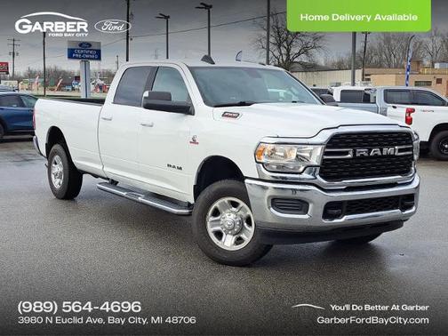 Bright White Clearcoat 2022 RAM 3500 BIG HORN