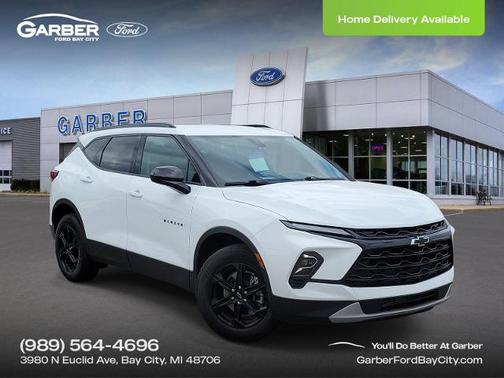 Summit White 2025 Chevrolet Blazer LT