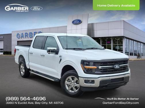 OXFORD WHITE 2025 Ford F-150 XLT