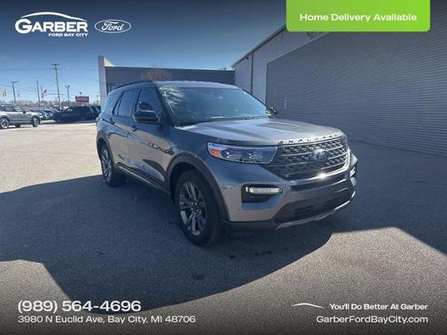 CARBONIZED GRAY METALLIC 2023 Ford Explorer XLT