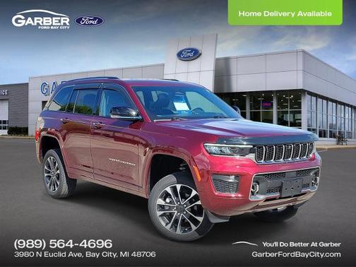 Velvet Red Pearlcoat 2023 Jeep Grand Cherokee OVERLAND