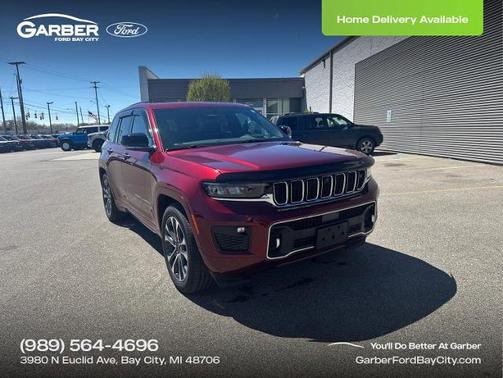 Velvet Red Pearlcoat 2023 Jeep Grand Cherokee OVERLAND