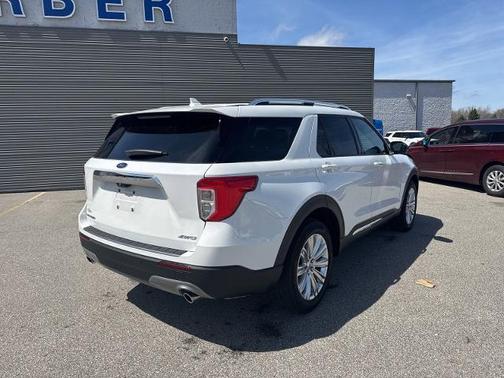 STAR WHITE MET TRI-COAT 2024 Ford Explorer LIMITED