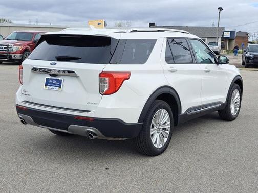 STAR WHITE MET TRI-COAT 2024 Ford Explorer LIMITED