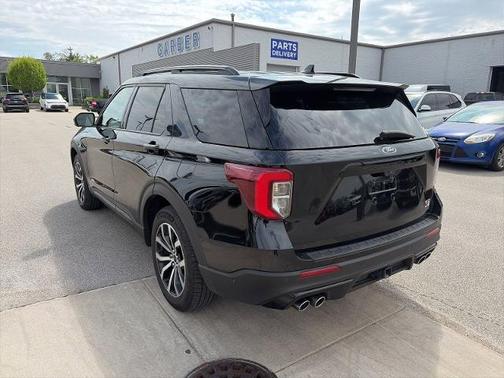 AGATE BLACK METALLIC 2020 Ford Explorer ST
