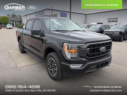 AGATE BLACK METALLIC 2023 Ford F-150 XLT