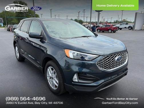 STONE BLUE METALLIC 2024 Ford Edge SEL