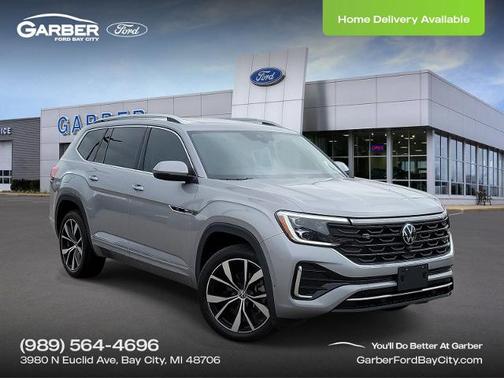 Silver Mist Metallic 2025 Volkswagen Atlas 2.0T SEL PREMIUM R-LINE