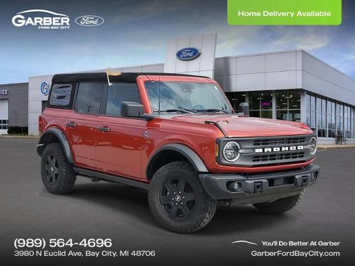 HOT PEPPER RED MET TINT CC 2024 Ford Bronco BLACK DIAMOND