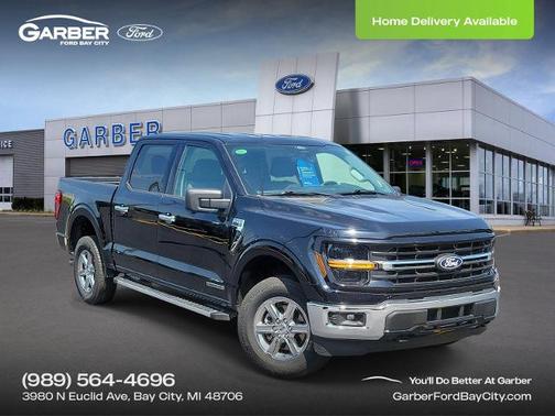 AGATE BLACK METALLIC 2024 Ford F-150 XLT