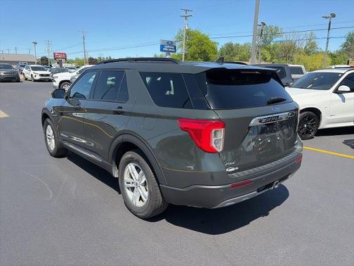 FORGED GREEN METALLIC 2023 Ford Explorer XLT