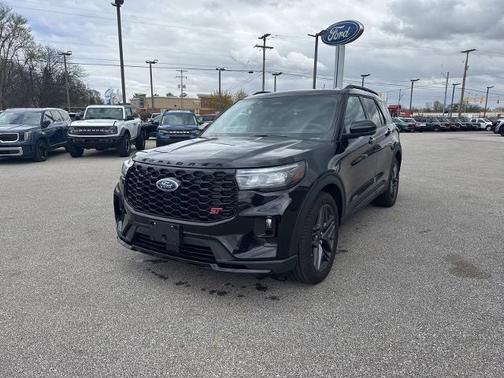 AGATE BLACK 2025 Ford Explorer ST