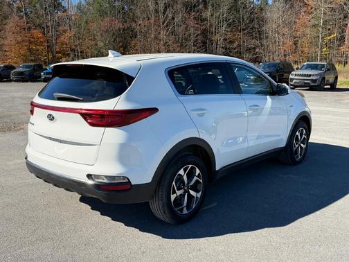 Clear White 2020 Kia Sportage LX