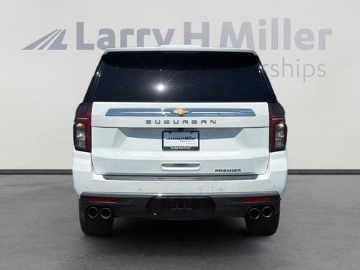 Summit White 2023 Chevrolet Suburban Premier
