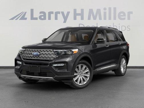 Agate Black Metallic 2022 Ford Explorer Limited